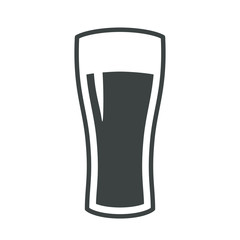 Beer glass icon iweb sign symbol logo label