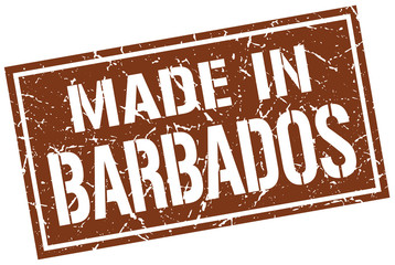 made in Barbados stamp