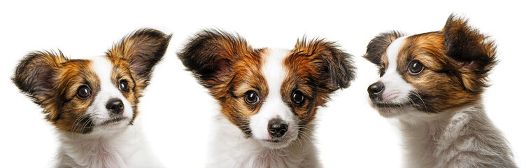 cute papillon puppy  © Vera Kuttelvaserova
