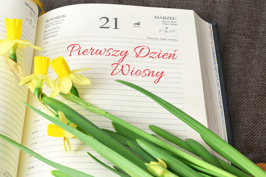 Pierwszy dzień wiosny, 21 marzec