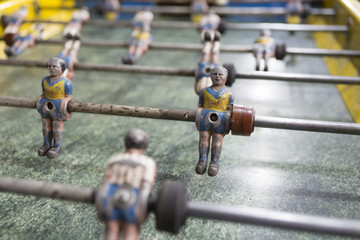 Tischfussballer, Detail