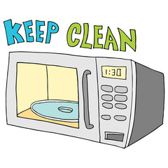  keep microwave clean