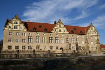 Naklejka premium Ansicht Schloss Weikersheim , Main-Tauber-Kreis