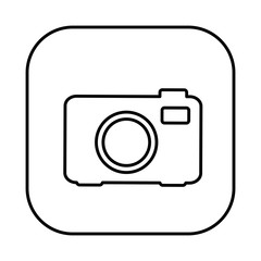 figure symbol camera icon, vector illustraction design