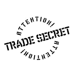 Trade Secret rubber stamp. Grunge design with dust scratches. Effects can be easily removed for a clean, crisp look. Color is easily changed.
