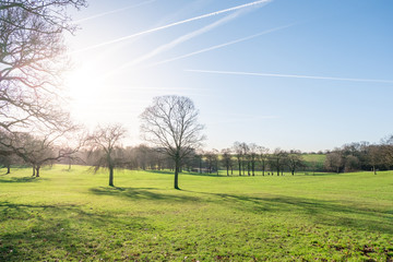 Roundhay Park, Leeds, United Kingdom. One of the largest Parks in Europe.