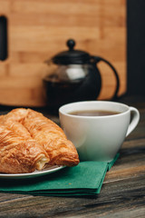 sweet  bun, dessert coffee mug tea croissant