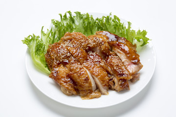 チキンの照り焼き