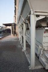 Small concrete batching plant