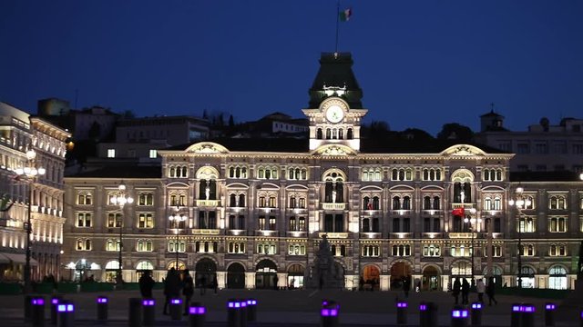 View of Trieste square