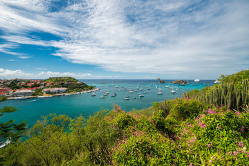 Saint Barthelemy island, Caribbean sea