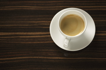 Obraz na płótnie Canvas A cup of coffee