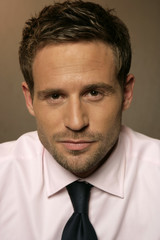 Fototapeta premium Young businessman close-up