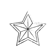 Star award symbol icon vector illustration graphic design