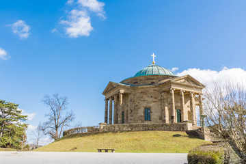 Grabkapelle Stuttgart Mausoleum European Blue Skies Old Architecture Landscape Beautiful Monument...