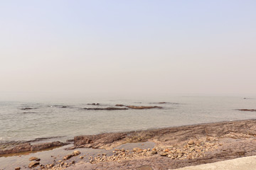 Beautiful beach in Mumbai, Maharashtra