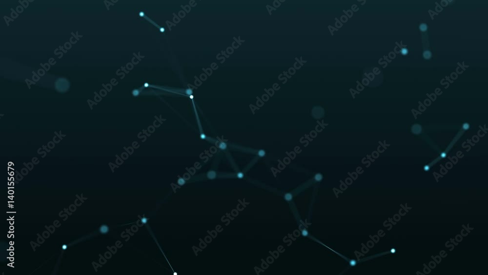 Poster 4k rendered computer generated video abstract moving background.