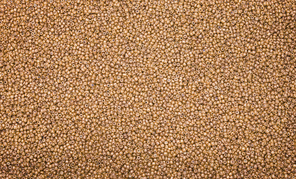 Abstract background of close up colored beads