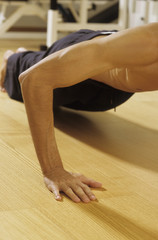 Man doing Press-Ups - Sportiness - Gymnastics