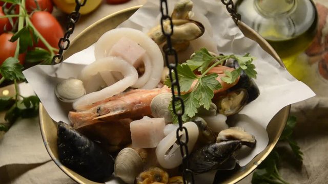 Ensalada de mariscos