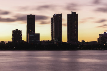 Buildings at Night