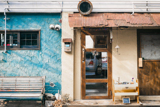 Bukchon Village In South Korea View.