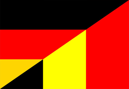 germany belgium flag
