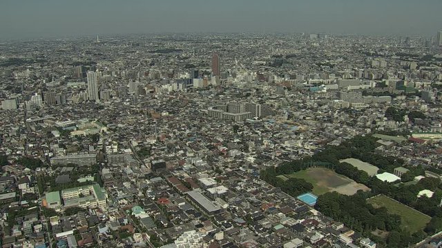 低層住宅地／世田谷周辺空撮