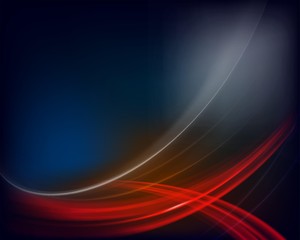 dark blue background with red lines