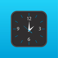 wall clock vector icon