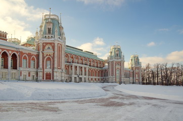 Moscow, Russia - January 25, 2017: The Museum-reserve 