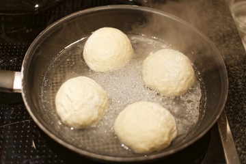 baking yeast dumplings
