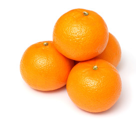 mandarin isolated on white background