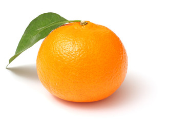 mandarin isolated on white background