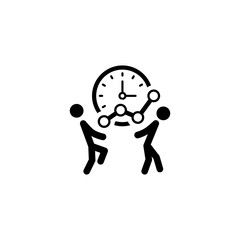 Time for Growth Icon. Business Concept.