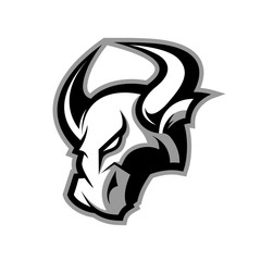 Furious bull sport vector logo concept isolated on white background. Professional team badge design.
Premium quality wild animal t-shirt tee print illustration.