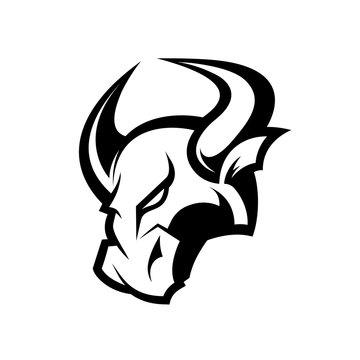 Furious bull sport vector logo concept isolated on white background. Professional team badge design.
Premium quality wild animal t-shirt tee print illustration.