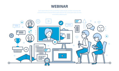 Technology, communications, online learning, trainings, webinars, data and information sharing.