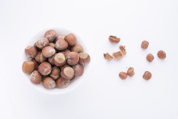 Hazelnut  background