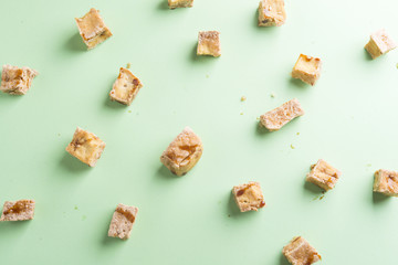 Salad of tofu and quinoa