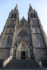 Fototapeta premium Church of St. Ludmilla in Prague