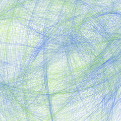 Business square abstract background with mess of chaotic color lines