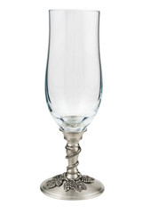 Wine goblet isolated on white
