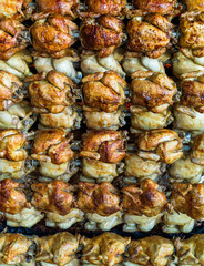 Brathuhn auf Griller