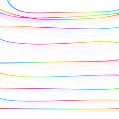 Abstract business background with colorful lines