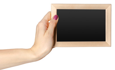 photo frame isolated on white background