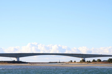 Hamana bridge and Hamanako lake in Hamamatsu, Shizuoka, Japan