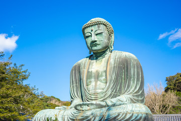 The Giant Buddha in Kamakura, Japan