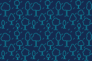 simple pattern (background) with trees