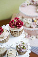 Flower cupcake 